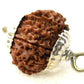 HaridwarDivine 12 Mukhi  Rudraksha Brown Certificate Lab Test & X-ray Report with Silver Capping| Rudraksha Pendant for