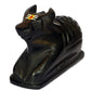 Black Tilak Nandi Maharaj Ji Idol  for Temple, Home Puja,  (Black, Medium)