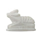 White Marble Stone Shiva Nandi Murti Statue Figurine Idol Sculpture  for Puja Home, Office, Temple, Mandir.