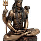 Lord Shiva  Statue Shiv Padmasana  Sitting Hindu god of Meditation, Yoga, Time, Arts & Dance.