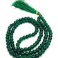 Green Agate Mala Original Healing Gemstone Agate Mala for Yoga Meditation Spiritual Reiki Feng Shui