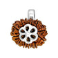 HaridwarDivine Nepali Rudraksha With 925 Silver Pendant | Natural & Certified | Unisex Both for Men & Women