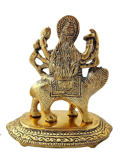 Maa Durga Metal Idol Maa Ambe Murti Navratre Special Decorative Showpiece/Goddess Durga maa for Temple