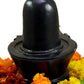 HaridwarDivine Tilak Marble Shivling Stone Shivlinga | Black Shivling Idol Shiva Lingam for Home Puja,