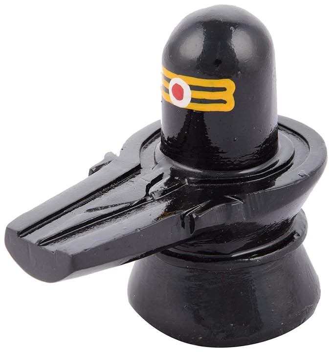 HaridwarDivine Lord Shiva Tilak Shivling Marble Shivling Stone Shivlinga for Pooja Shivling Idol Shiva Lingam | Superfine Quality