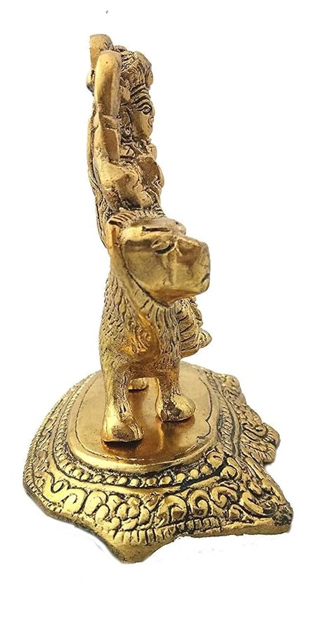 Maa Durga Metal Idol Maa Ambe Murti Navratre Special Decorative Showpiece/Goddess Durga maa for Temple