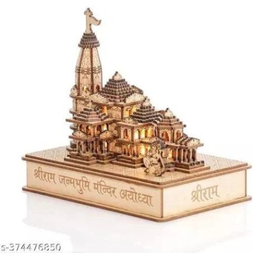 Wooden ram mandir